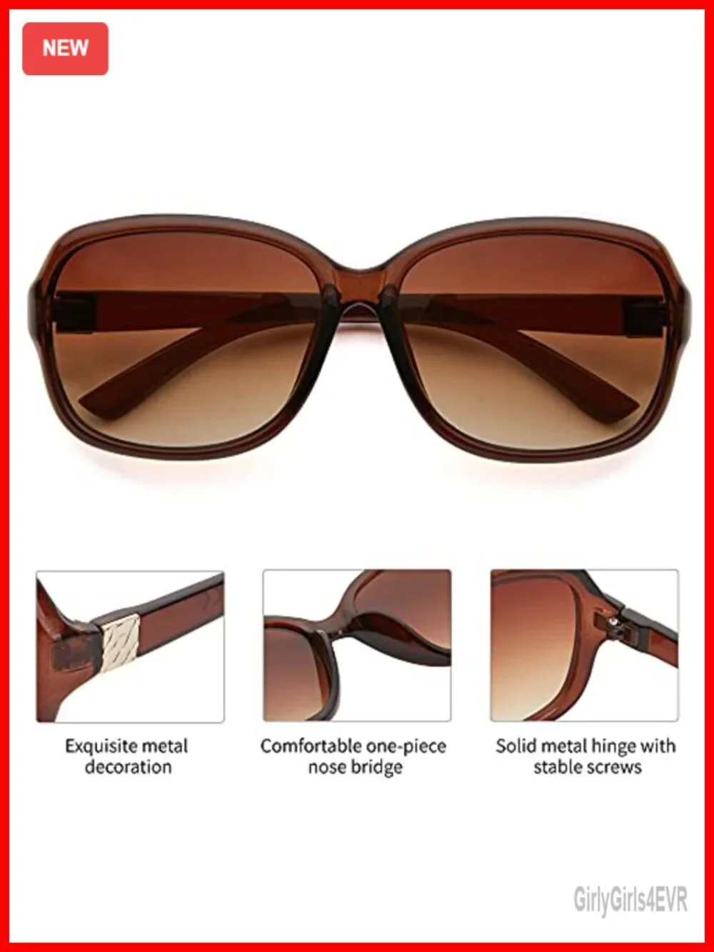 Vintage Sunglasses for Women 2 Pack UV400 Protection Retro Shades